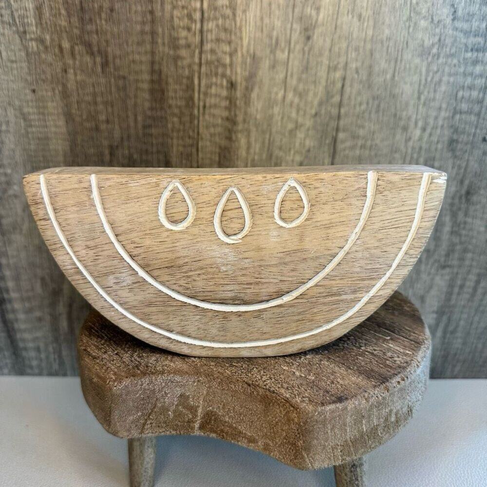 Rustic Wood Watermelon Fruit Summer Home Decor FAST SHIP NEW